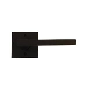 Baldwin 9BR3503-009 Reserve Square Lever Half Dummy Matte Black HD.SQU.R.CSR.190